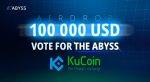 Airdrop The Abyss 100к$ + 5BTC на всех, ТОЛЬКО ЕСЛИ победят в голосовании Кукоина