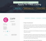 Раздача 1500 CAPP (~$20) за голоса на бирже CoinEx