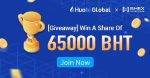 Huobi и BHEX Bounty на Gleam. 100 призов по 650 BHT (~$45)